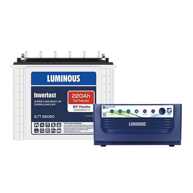 Combo - Eco Volt Neo 1550 with ILTT 26060  | Luminous